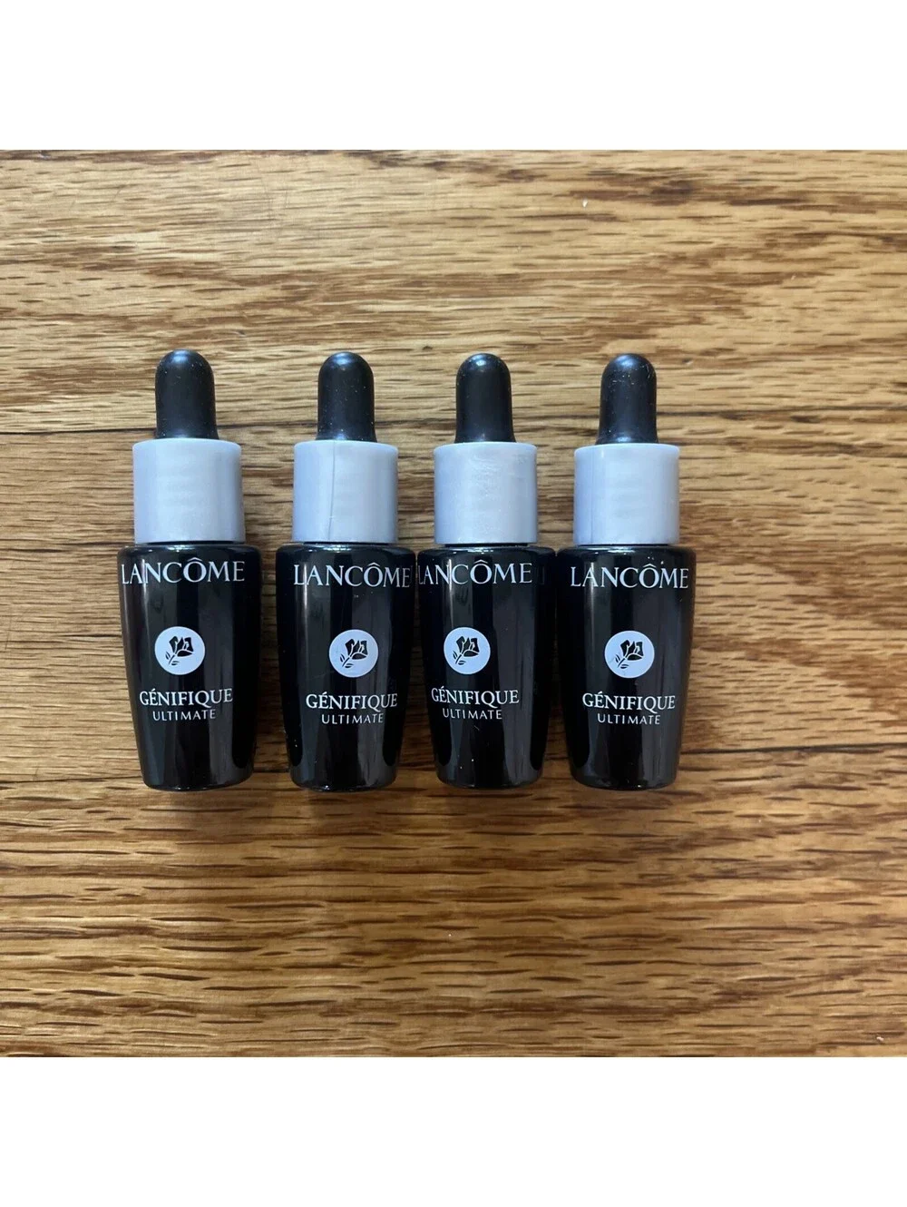 New Lancome Genifique Ultimate recovering Serum 0.23 oz / 7 ml (Set of 4)